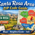Santa Rosa Area ZIP Code