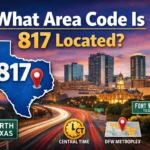 What Area Code Is 817 Located
