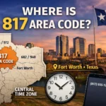 Where Is 817 Area Code