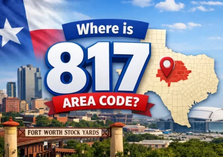 Where Is Area Code 817