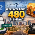 what area code is 480 in indiana