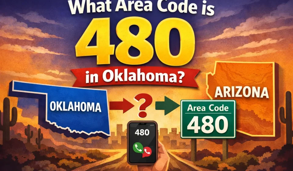what area code is 480 in oklahoma