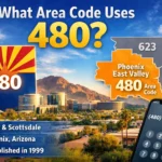 what area code uses 480