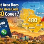 what area does phone area code 480 cover