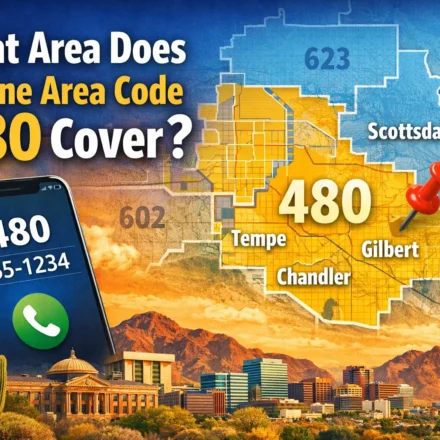 what area does phone area code 480 cover