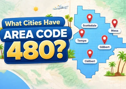 what cities have area code 480