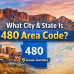 what city and state is 480 area code