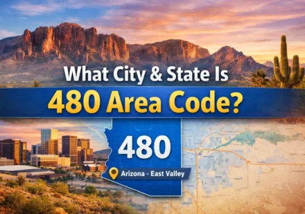 what city and state is 480 area code