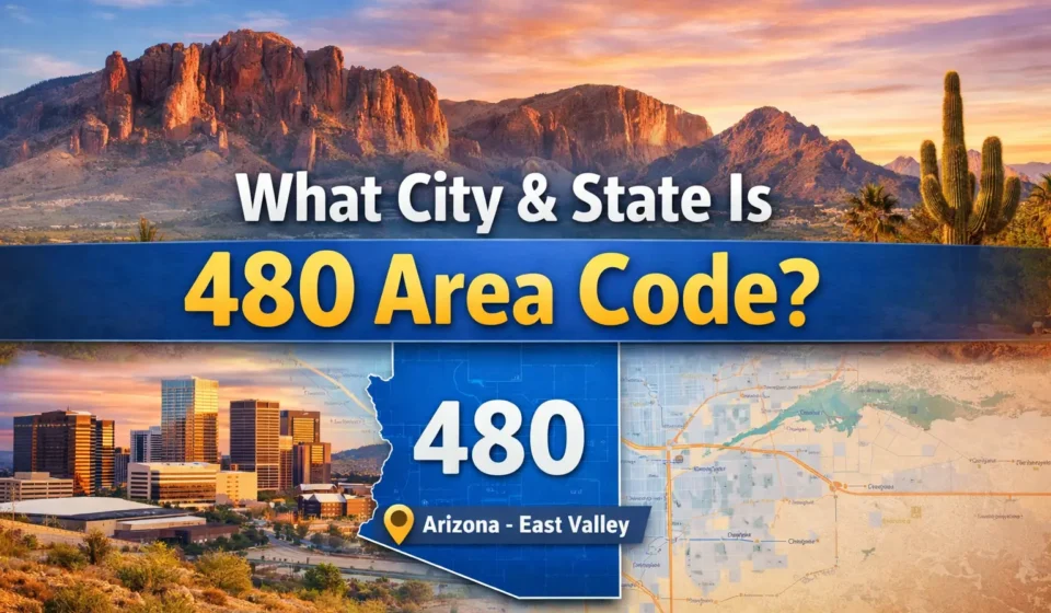 what city and state is 480 area code