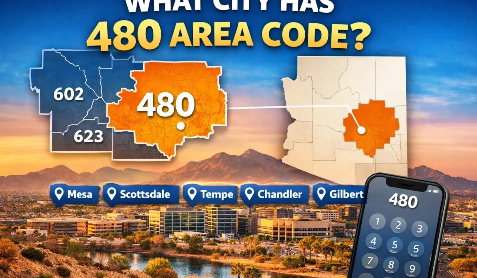 what city has 480 area code