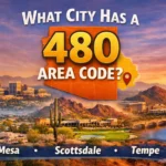 what city has a 480 area code