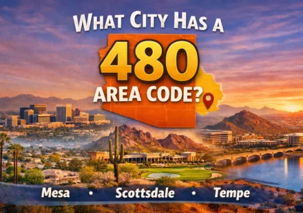 what city has a 480 area code