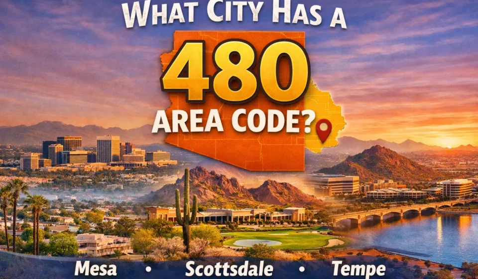 what city has a 480 area code