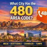 what city has the 480 area code