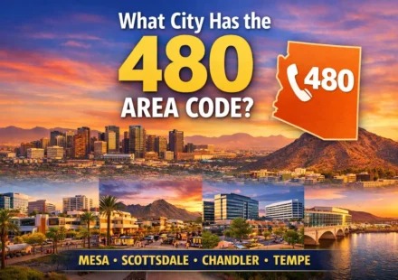 what city has the 480 area code