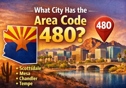 what city has the area code 480