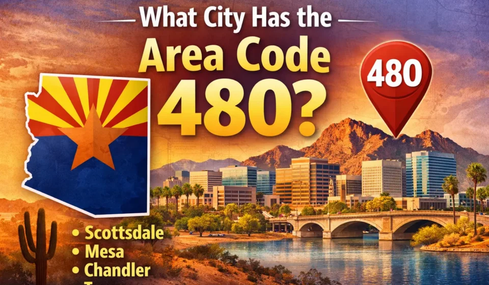 what city has the area code 480