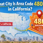 what city is area code 480 in california