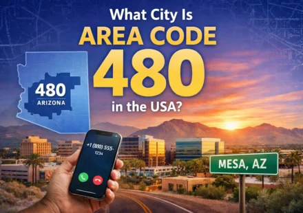 what city is area code 480 in usa
