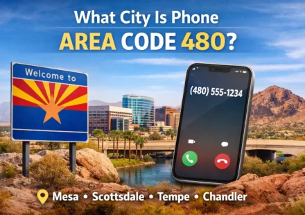 what city is phone area code 480