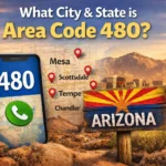 what city state is area code 480