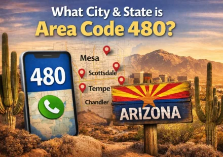 what city state is area code 480