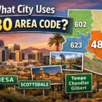 what city uses 480 area code