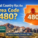 what country has the area code 480