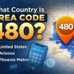what country is the area code 480