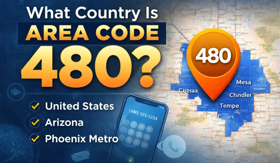 what country is the area code 480