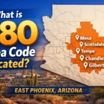 what is 480 area code located