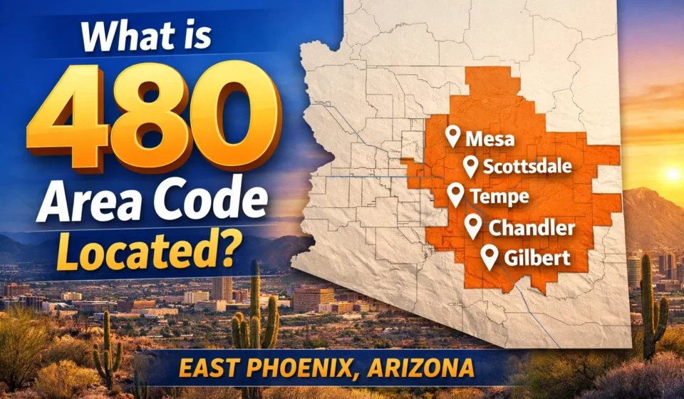 what is 480 area code located