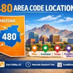what is 480 area code location