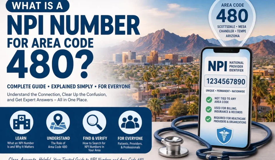 what is a npi number for area code 480