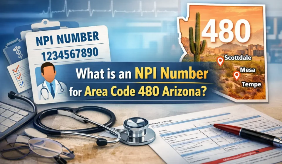 what is an npi number for area code 480 arizona