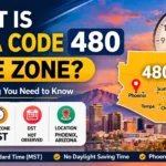 what is area code 480 time zone