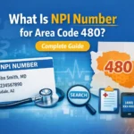 what is npi number for area code 480