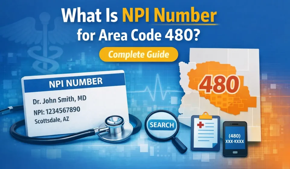 what is npi number for area code 480