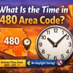 what is the time in 480 area code