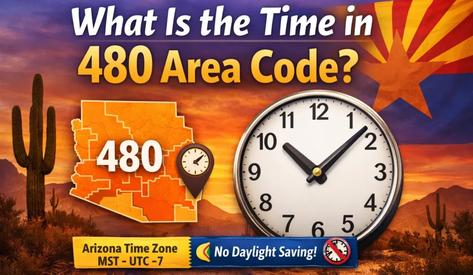 what is the time in 480 area code