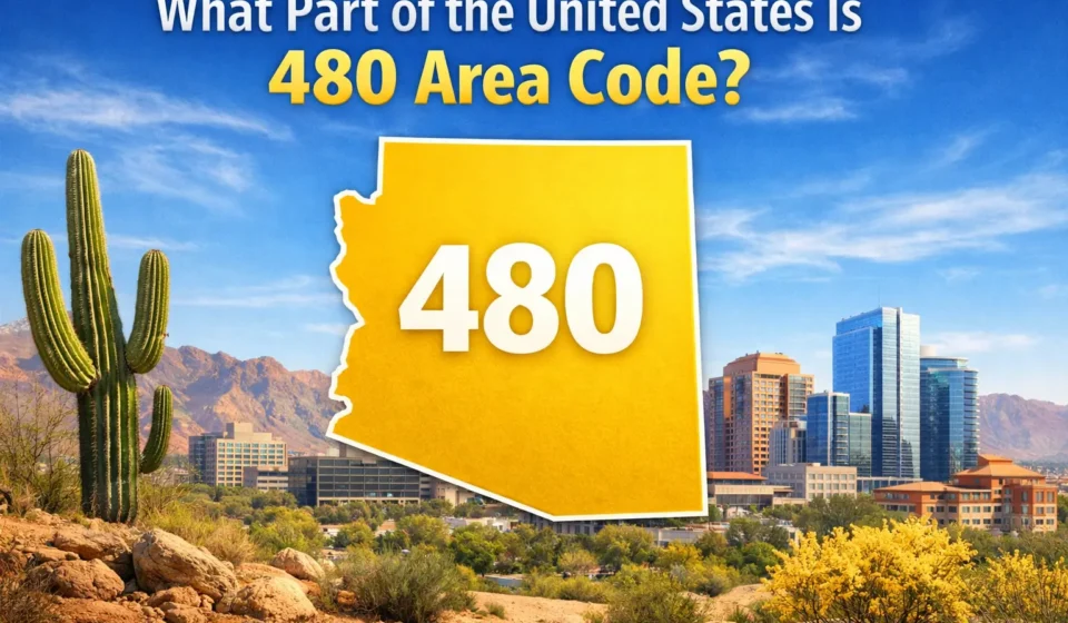 what part of the united states is 480 area code