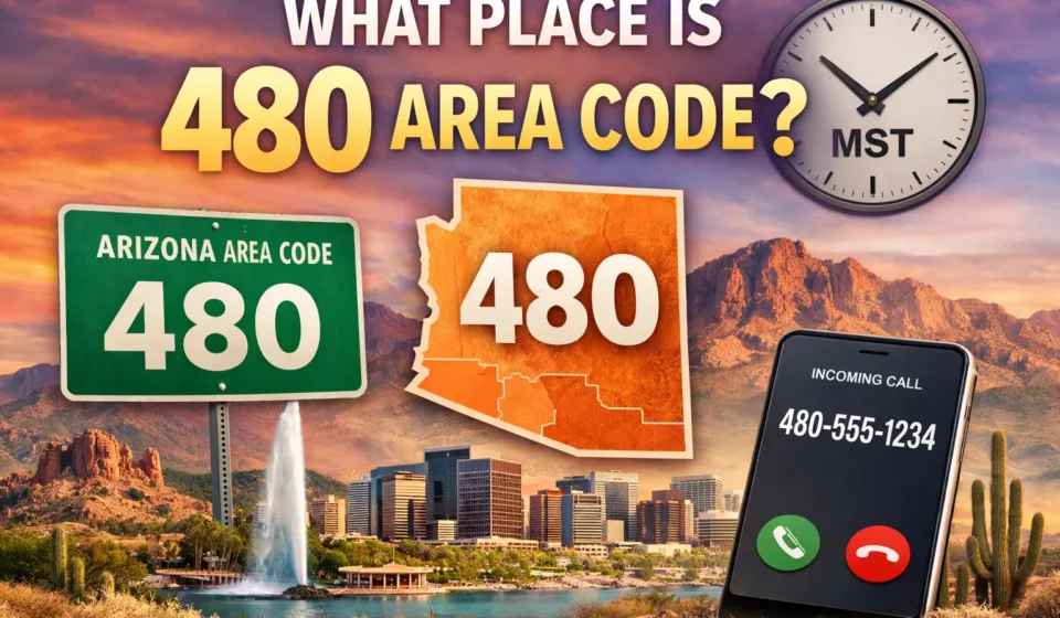what place is 480 area code