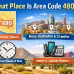 what place is area code 480