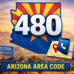 what state area code start with 480