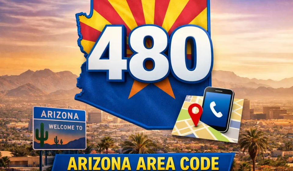 what state area code start with 480