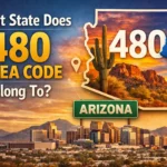 what state does 480 area code