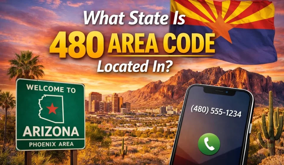 what state is 480 area code located