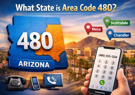 what state is area code 480