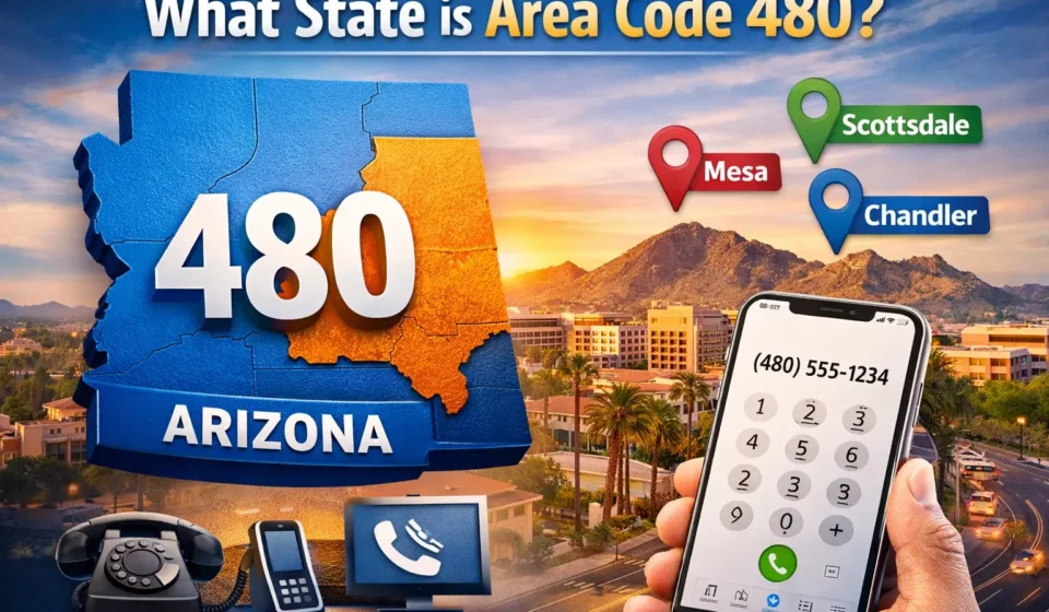 what state is area code 480