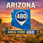what state is area code 480 in usa